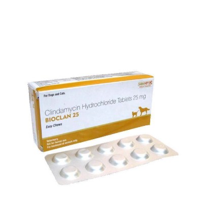 Sava HealthCare Bioclan Clindamycin Hydrochloride Tablets 25mg